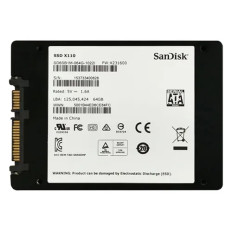 SanDisk SD6SB1M-064G-1022I | X110 64GB Multi-Level Cell SATA 6Gb/s 2.5-Inch Solid State Drive
