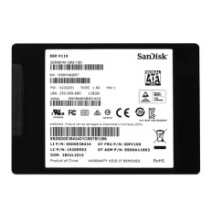 SanDisk SD6SB1M-128G-1001 | X110 128GB Multi-Level Cell SATA 6Gb/s 2.5-Inch Solid State Drive
