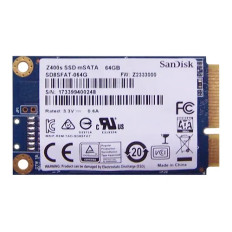 SanDisk SD8SFAT-064G | Z400s 64GB Multi-Level Cell SATA 6Gb/s mSATA M.2 2280 Solid State Drive