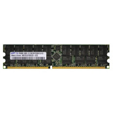 Samsung M312L5720CZ3-CCC | 2GB DDR-400MHz PC3200 ECC Registered RDIMM CL3 2Rx4 2.5V 184-Pin Memory Module 