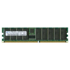 Samsung M312L5128AU1-CCC | 4GB DDR-400MHz PC3200 ECC Registered RDIMM CL3 1Rx4 2.5V 184-Pin Memory Module 