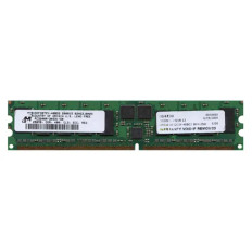Micron MT9VDDF3272Y-40B | 256MB DDR-400MHz PC3200 ECC Registered RDIMM CL3 1Rx8 2.5V 184-Pin Memory Module 
