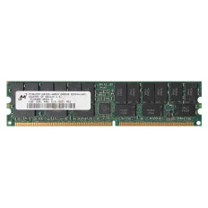 Micron MT36VDDF12872G-40BG3 | 1GB DDR-400MHz PC3200 ECC Registered RDIMM CL3 2Rx4 2.5V 184-Pin Memory Module 