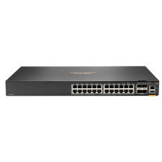 HP S0M87A#A1X | CX 6200F Series 6200F 24G Class 4 PoE 4SFP+ 48 x Ports RJ-45 PoE 10/100/1000Base-T + 4 x Ports SFP+ Managed 1U Rack-mountable Gigabit Ethernet Network Switch