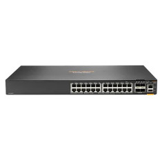 HP S0M81A#AKL | CX 6200F Series 6200F 24G 4SFP 24 x RJ-45 Ports 10/100/1000Base-T 4 x SFP Ports Layer 3 Managed 1U Rack-mountable Front And Side To Back Stackable Gigabit Ethernet Network Switch