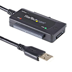 StarTech USB2SATAIDE | USB 2.0 to SATA/IDE Combo Adapter for 2.5/3.5" SSD/HDD