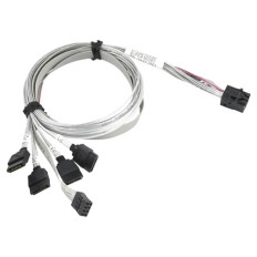 Supermicro CBL-SAST-0591 | Cross-Over MiniSAS HD to 4 SATA with S