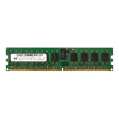 Micron MT18HTF25672PDZ-80EH1 | 2GB DDR2-800MHz PC2-6400 ECC Registered RDIMM CL6 2Rx8 1.8V 240-Pin Memory Module 
