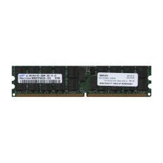 Samsung M393T5750CZ3-CCC | 2GB DDR2-400MHz PC2-3200 ECC Registered RDIMM CL3 2Rx4 1.8V 240-Pin Memory Module 