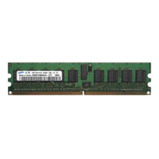 Samsung M393T2863QZA-CF7 | 1GB DDR2-800MHz PC2-6400 ECC Registered RDIMM CL6 2Rx8 1.8V 240-Pin Memory Module 