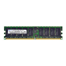 Samsung M393T5660AZ3-CCC | 2GB DDR2-400MHz PC2-3200 ECC Registered RDIMM CL3 1Rx4 1.8V 240-Pin Memory Module 