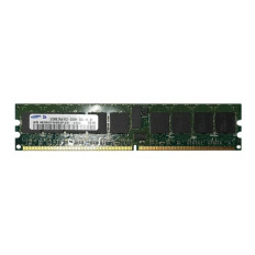 Samsung M393T6453FZ0-CCC | 512MB DDR2-400MHz PC2-3200 ECC Registered RDIMM CL3 2Rx8 1.8V 240-Pin Memory Module 