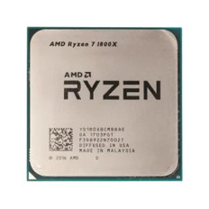 AMD YD180XBCAEWOF | Ryzen 7 1800X 8-Core 3.6GHz 16MB L3 Cache Socket AM4 Processor