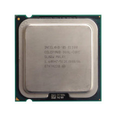Intel BXC80557E1200F | Celeron E1200 Dual-Core 1.60GHz 800MHz FSB 512KB L2 Cache Socket LGA775 Processor