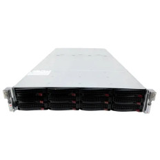 Supermicro 6028R-E1CR16T | 2U 12 x 3.5in Server w/ X10DRH-CT, Dual Power Supply