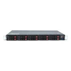 Supermicro 1028R-WC1RT | 1U SFF Server w/ 8x2.5in, X10DRW-iT, 1X Power Supply