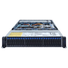 Gigabyte R262-ZA0 | 2U 42 Bay Server w/ Motherboard, Heatsinks, Power Supply