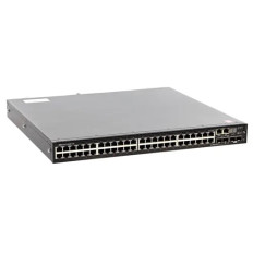 Dell VJ0W8 | N3000 Series N3048EP-ON 36 x RJ-45 Ports PoE+ 10/100/1000Base-T + 12 x RJ-45 UPoE Ports + 2 x SFP+ Ports + 2 x Combo SFP Ports Layer 3 Managed 1U Rack-mountable Gigabit Ethernet Network Switch