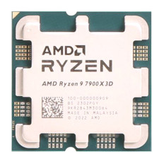 AMD 100-100000909WOF | Ryzen 9 7900X3D 4.40GHz Dodeca-core (12 Core) 128MB Cache Processor