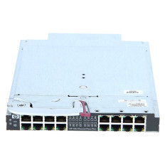 HP 406740R-B21 | 16 x Ports 1Gb/s 1000Base-TX RJ-45 Ethernet Pass-Thru Expansion Module for BladeSystem C-Class