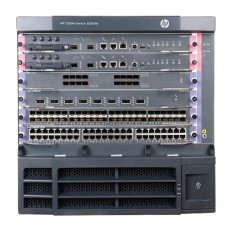 HP JC654A | 12500 Series 12504 4 x Open Module Slots 10U Rack-mountable Layer 3 Managed AC Network Switch Chassis