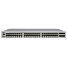 Brocade XBR-VDX6740T-56-1G-F | VDX 6740T-1G 48 x Ports 1000Base-T RJ-45 + 2 x Ports QSFP+ + 2 x Ports 40GbE uplink 1U Rack-mountable Front-to-Back Airflow Switch