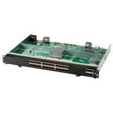 HP R0X43-61101 | Aruba 6400 24 x Ports 10GBase-X SFP+ + 4 x Ports SFP56 RJ-45 Connector Expansion Module