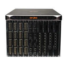 HP JL375-61001 | Aruba 8400 8 x Slots + 3 x Fan Trays + 18 x Fans Layer 3 Managed 8U Rack-mountable Switch Chassis 