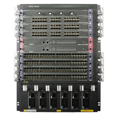 HP JG821AR#B8X | FlexNetwork 10500 Series 10504 4 x fabric Slots + 4 x I/O Module Slots Layer 2 Managed 14U Rack-mountable Gigabit Ethernet Network Switch Chassis