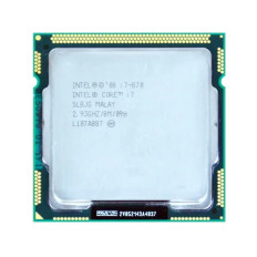 Intel BV80605001905AI | Core I7-870 Quad-Core 2.93GHz 2.50GT/s DMI 8MB L3 Cache Socket LGA1156 Processor