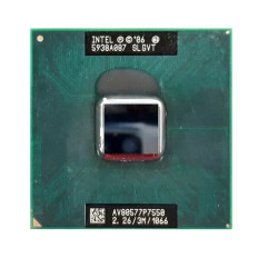 Intel AW80577SH0513MA | Core 2 Duo P7550 Dual-Core 2.26GHz 1066MHz FSB 3MB L2 Cache Socket PGA478 Processor
