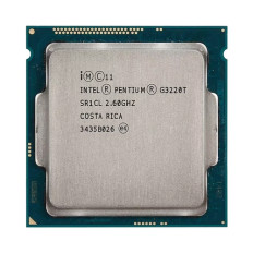 HP 738518-001 | 2.60GHz 5.00GT/s DMI2 3MB L3 Cache Socket LGA1150 Intel Pentium G3220T Dual-Core Processor