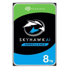 Seagate ST8000VEZ01 | Skyhawk AI 8TB Video Internal Hard Drive 3.5-Inch SATA 6Gb/s 256MB Cache for Surveillance System