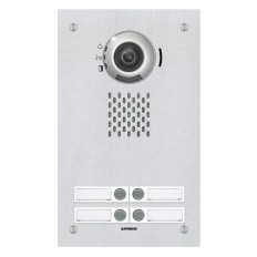 Aiphone IX-DVF-4 | 4 Button SIP Compatible Flush Mounted IP Video Door Station