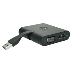 Dell J83VC | DA100 Universal USB 3.0 to HDMI/VGA/Ethernet/USB 2.0 Adapter