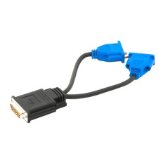 Dell G9438 | 9-Inch DMS-59 to Dual VGA Y-Splitter Cable