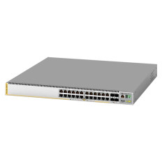 Allied Telesis AT-X530L-28GTX-90 | x530L AT-X530L-28GTX 24 x Ports 1000Base-T + 4 x Ports SFP+ Layer 3 Managed Rack-mountable Stackable Gigabit Ethernet Network Switch