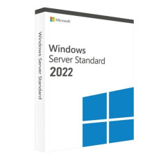 Microsoft P73-08328 | Windows Server 2022 Standard 64-bit License & DVD 16 Core