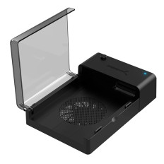 Sabrent EC-DFFN | 2.5" & 3.5" SATA USB 3.0 USB 3.0 to SATA External Hard Drive Lay-Flat Docking Station with Built-in Cooling Fan