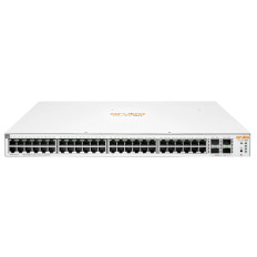 HP JL686B | Aruba Instant On 1930 Series 1930-48G-Class4-PoE-4SFP/SFP+-370W 48 x 1000Base-T RJ-45 Class4 PoE and 4 x 10GbE SFP+ Ports Layer 3 Managed Gigabit Ethernet Network Switch