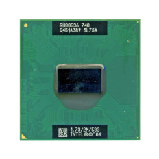 Intel SL7S8 | Pentium M 740 Single-Core 1.73GHz 533MHz FSB 2MB L2 Cache Socket BGA479 Notebook Processor