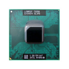 HP 438086-007 | 1.50GHz 667MHz FSB 2MB L2 Cache Socket PGA478 Intel Core 2 Duo T5250 Dual-Core Processor
