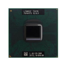 HP 383470-001 | 1.40GHz 800MHz FSB 2MB L2 Cache Socket PGA478 Intel Core 2 Duo T5270 Dual-Core Processor