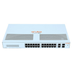 HP R8R50A | Aruba Instant On 1430 26G 2SFP 26 x Ports 10/100/1000Base-T + 2 x Ports SFP 1GbE Rack-Mountable Layer 2 Unmanaged Gigabit Ethernet Network Switch