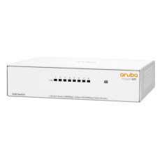 HP R8R45A#ABA | Aruba Instant On 1430 8G 8-Ports RJ-45 10/100/1000Base-T Gigabit Ethernet Rack-Mountable Layer 2 Unmanaged Network Switch