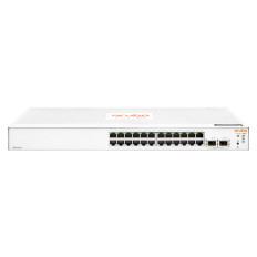 HP JL812A | Aruba Instant On 1830 24 x Ports 10/100/1000Base-T + 2 x SFP Ports Layer 2 Managed 1U Rack-mountable Gigabit Ethernet Network Switch