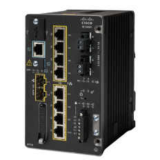 Cisco IE-3400-8P2S-A | Catalyst 3400 Rugged Series IE-3400-8P2S 8 x Ports PoE+ 10/100/1000Base-T + 2 x Ports SFP Layer 3 Managed Gigabit Ethernet Network Switch