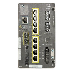 Cisco IEM-3300-8T2S-A | Catalyst IE3300 10-Port 10 x 10/100/1000 + 2 x SFP Rugged Series Switch