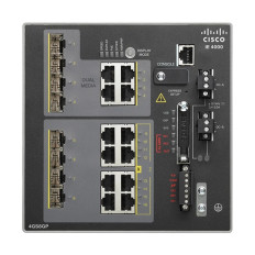 Cisco IE-4000-4GS8GP4G-E= | IE4000 Series 4 x SFP Ports + 8 x Ports PoE+ 1000Base-T + 4 x Combo Gigabit SFP Ports L3 Managed Rail-mountable GE Network Switch