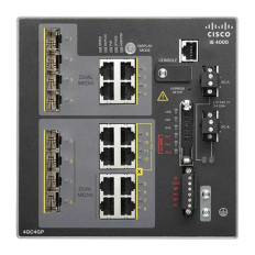Cisco IE-4000-4GC4GP4G-E | IE 4000 Series RJ-45 4 x Ports PoE 100Base-TX + 4 x RJ-45 GE Combo Uplink Ports + 4 x RJ-45 FE Ports Layer 3 Managed Gigabit Ethernet Network Switch